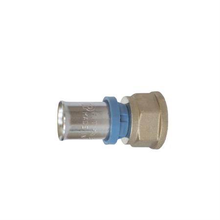 Raccordo Tubo Multistrato Pressare Diritto Femmina D.32x1x3