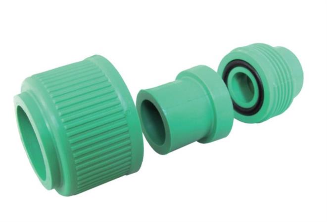 Raccordo PP-R Random a Saldare Giunto Tre Pezzi D.20x20