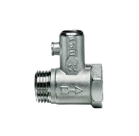 Valvola Scaldacqua Boiler Cromata D.1/2 MF 8,5-1