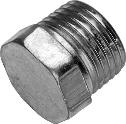 Raccordo Acciaio Zincato Tappo Maschio Fig.292 D.1/2