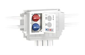 Teco K4.2 Kit Collettore Sanitario Mono  Intercet.da Incasso 5+4 Usc