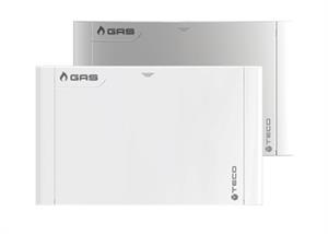 Teco K2.1 B01 Placca 135x90 mm Cromo Lucido per Collettore Gas K2.1