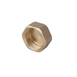 Raccordo Ottone Giallo Tappo Femmina D.2