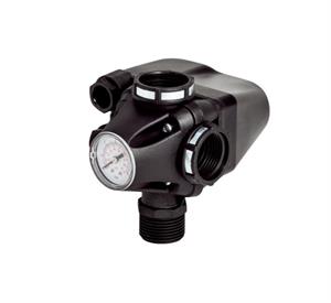 Pressostato Monoblocco con Tee 5 Vie + Manometro Italtecnica