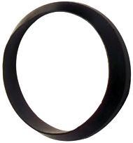 Guarnizione Conica Gomma Nera per Canotto  Cf 100 D.1x30