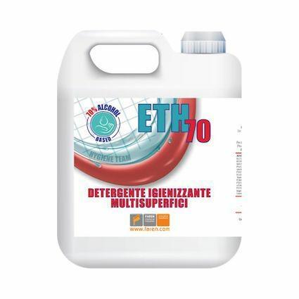 Detergente Igienizzante ETH70 Superficie C/Alcolica 70% Lt 5 Fustino