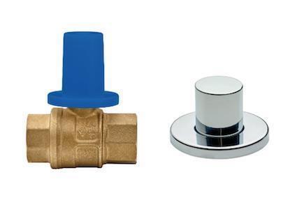 Rubinetto Incasso con Cappuccio con Vitone Estraibile D.1/2