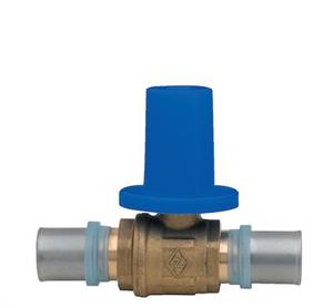 Valvola Incasso Attacchi a Pressare Cappuccio Cromato D.16 Multistr.