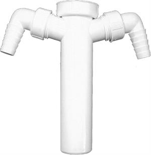 Canotto HL con Attac.Lavatrice Antirifl.D.11/2x40 Lave.2 HL13-2//40