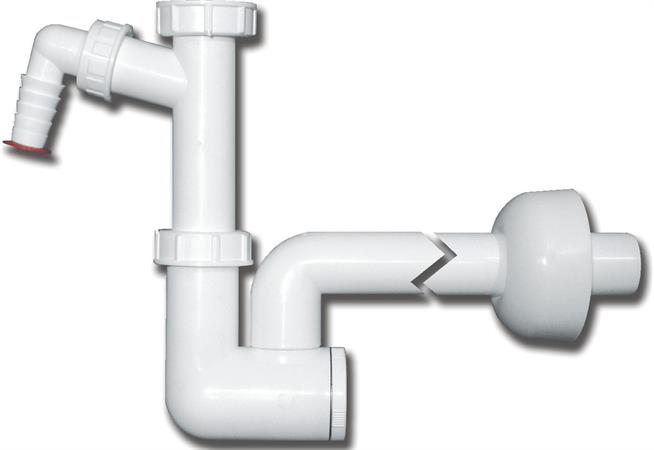 Sifone a Bottiglia HL per Lavabo C/Ros.Lavatrice DN 32x5/4 HL133/30