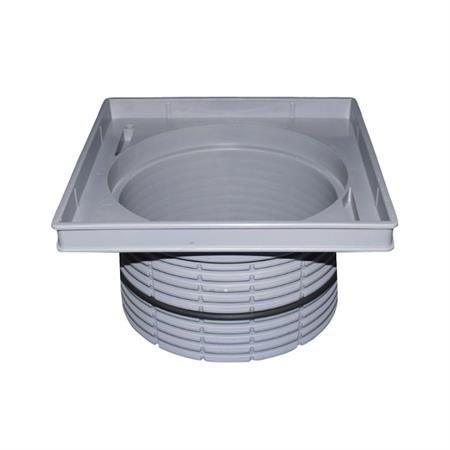 Prolunga Portagriglia per Grondaia MM240X240 DN195 HL608