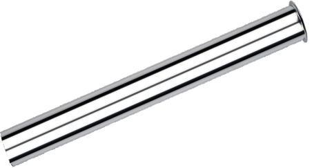 Canotto Diritto con Orlo Ottone Cromato D.26x250