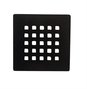 Griglia Inox Nera    per Piatto Doccia Politek