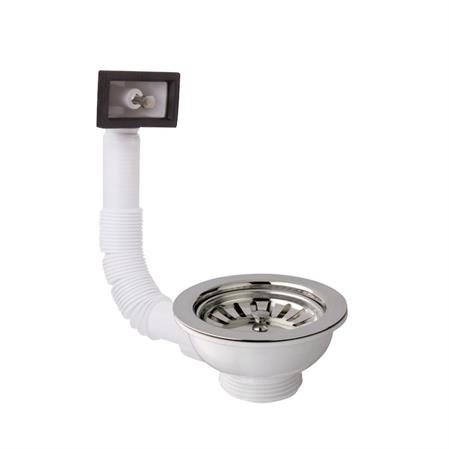 Piletta Lavello con Troppo   Pieno D.11/2x115 D.90