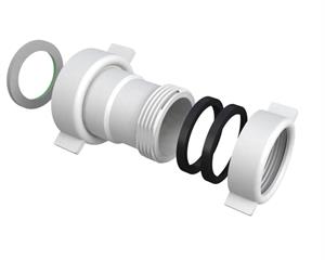 Passepartout Connessione Flangiato Riduzione F PP Bianc.D.32x11/2mm