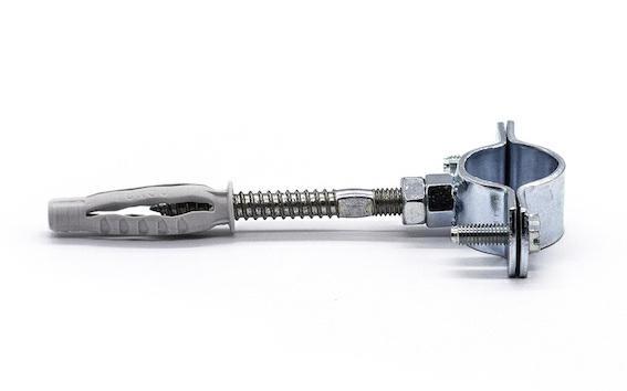 Collare Fermatubo Pesante Completo di Tassello D.3/8