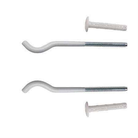 Mensole Radiatori Alluminio Tonde Coppia D.70x170 Bianche