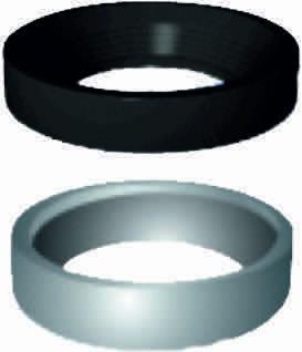 Anello Bloccaggio e Guarnizione per Curva Wc D.120 Valsir