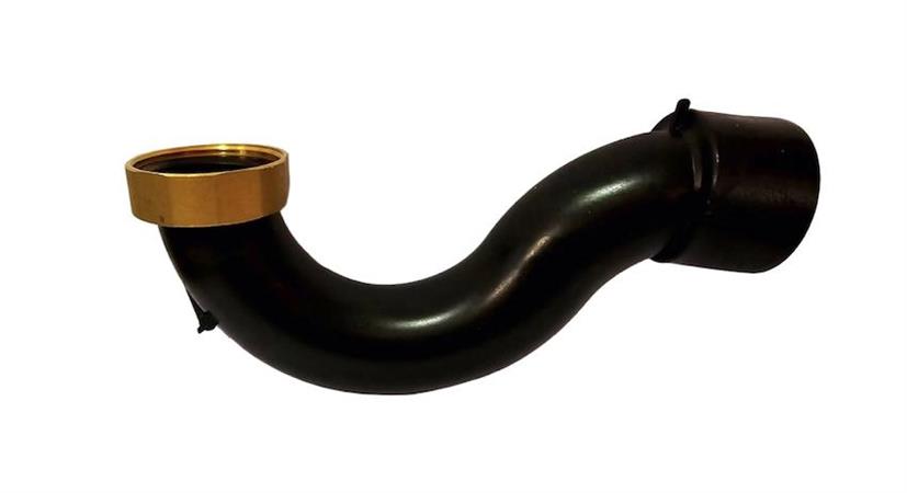 Sifone S per Vasca con Ghiera 11/2x50 per Tubi PP