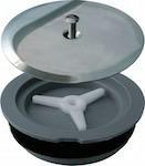 Tappo e Piattello Chiuso per Pozzetto D.90  e Piattello D.110