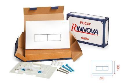 Ricambi Pucci Kit delle Placche Eco 280x180  C/Spess.4,7 mm 80139560