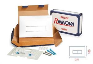 Ricambi Pucci Kit delle Placche Eco 280x180  C/Spess.4,7 mm 80139560