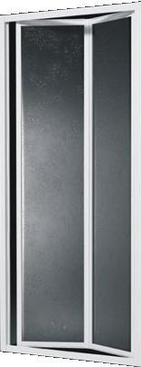 Box Doccia Soffietto 2 Ante Scorrevoli Cm 78-83 Ap.68 in Polistirene