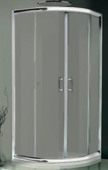 Box Doccia Cristallo 6mm Tonga H190 Semicircolare Cm 87,5/90 SC TS05