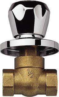 Rubinetto Incasso Femmina Femmina a Pomello D.1/2