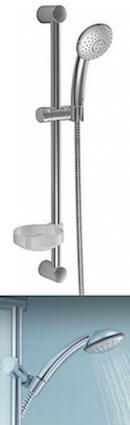 Saliscendi Hansabasic 3Jet Asta Doccia con Porta Sapone 44780130