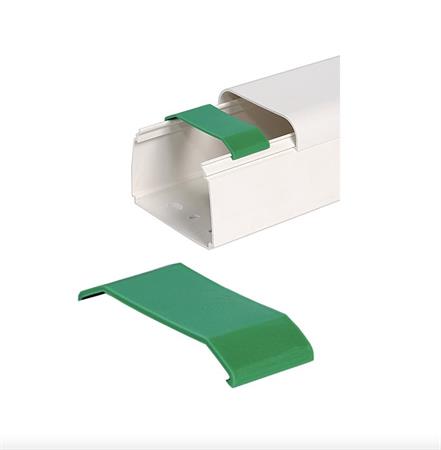 Supporto Bloccaggio per Canalina per Clima PVC Bianca H65mm x P90mm