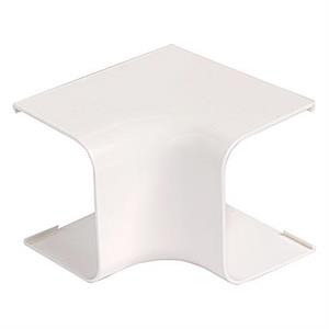 Angolo Interno Base per Canalina per Clima PVC Bianca H50mm x P65mm