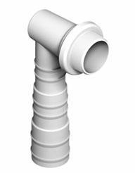 Raccordo 90° Predisposizione Cassetta Clima Condensa D.16-18-20