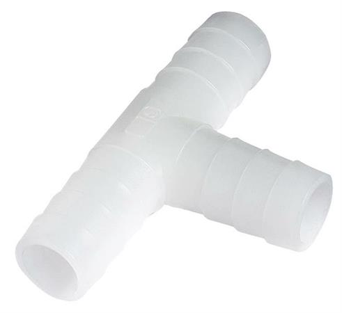 Raccordo a Tee per Tubo Spirolato Condensa Clima D.20 Bianco Pvc