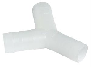 Raccordo a Y per Tubo Spirolato Condensa Clima D.20 Bianco Pvc