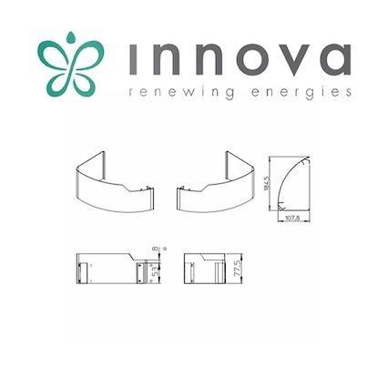 Piedini per Copertura Tubi da Pavimento Colore Bianco LCO157II
