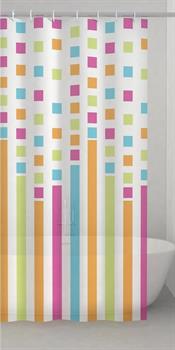 Tenda Doccia Pvc Cm 180x200 Colorata Party