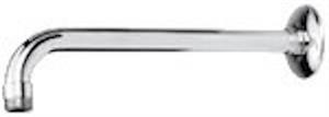 Braccio Doccia Tondo Cromato D.1/2 Cm 30 - 18x30
