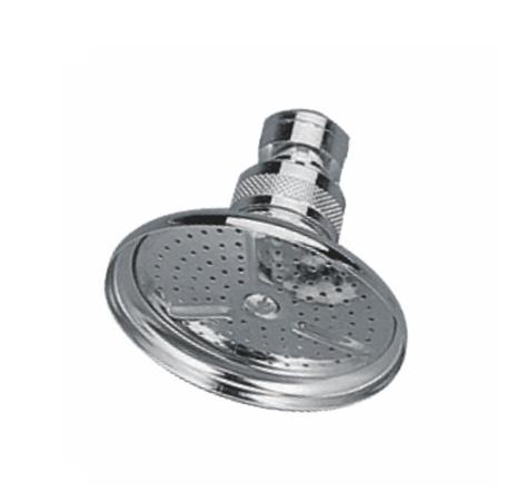 Soffione Doccia a Campana Ottone Cromo con Snodo D.1/2 mm 80