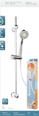 Saliscendi Acqualine Metaform Cromo 3 Jet Set PROCIDA