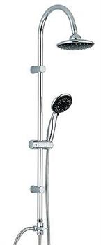 Colonna Doccia Set Mix Cromata Anticalacre 3 Jet Alpha Metaform 13mm