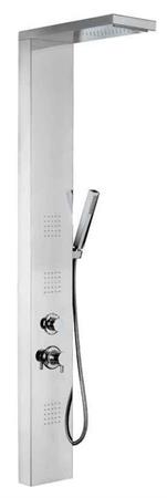 Colonna Doccia BROADWAY  Cromo    Acciaio Inox Metaform 4 Funzioni