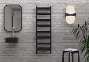 Termoarredo Lisa 22 Tubo Black T01 Nero Op.H700x550 Int.500 Wat 330