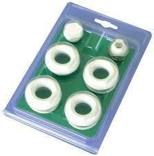 Kit Tappi Riduzioni Valvolino Bianco per Radiatori D.1x1/2 Global
