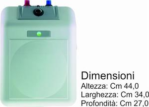 SCALD.SOTTO LAVELLO LT15 A2 ELETTRICO THERMEX