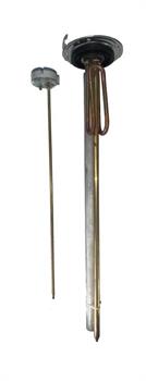 Resistenza Elettrica Bollitori Solari Kit Flang.c/Anodo-Term. Kw 1,5