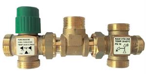 Kit Termico Solare Deviatore Termostatico D.1 G.45° MUT 30-60°