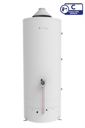 Scaldacqua Gas Pavimento Accumulo Camera Aperta Tiraggio Natur.Lt500