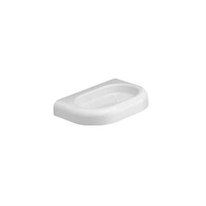 Porta Sapone Serie Linea Metaform Bianco Cm 16x11