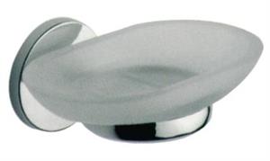 Porta Sapone Accessori Ottone Cromato Serie One Metaform